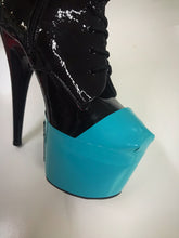 Load image into Gallery viewer, Turquoise Pleaser Style Shoe Protector
