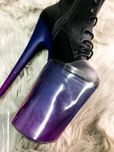 Load image into Gallery viewer, Clear Pleaser Style Shoe Protectors -Red Fastener