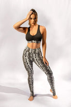 Load image into Gallery viewer, GECKO GRIP LEGGINGS: MAMBA Black