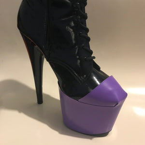 Purple Pleaser Style Shoe Protector