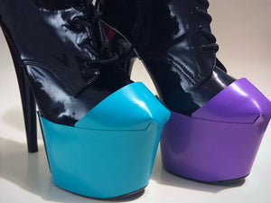 Purple Pleaser Style Shoe Protector